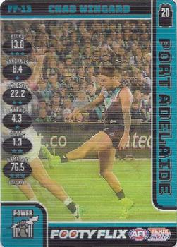 2018 Team Zone AFL Team - Footy Flix #FF-13 Chad Wingard Front